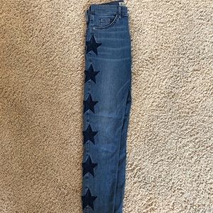 Topshop Moto Jamie star jeans